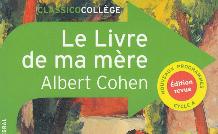 LE LIVRE DE MA MÈRE PAR ALBERT COHEN
