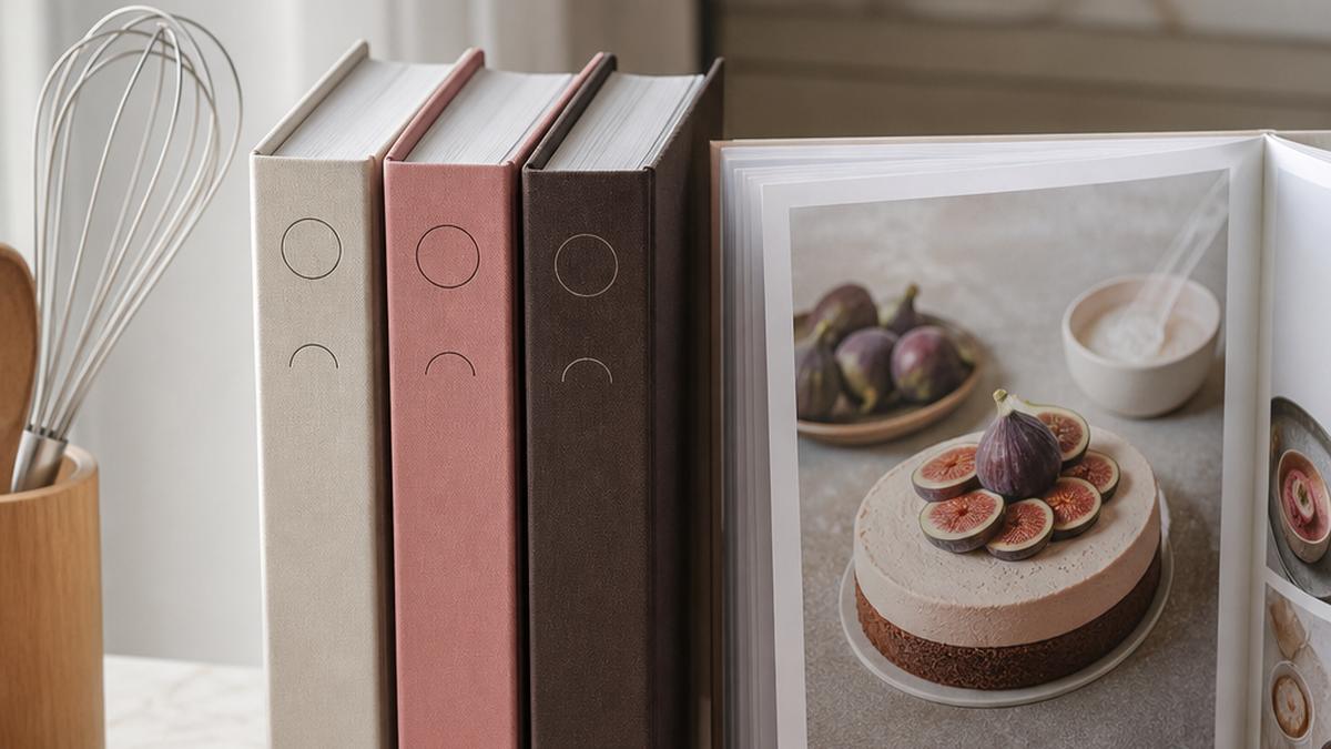 Collection de livres de pâtisserie aux contenus variés